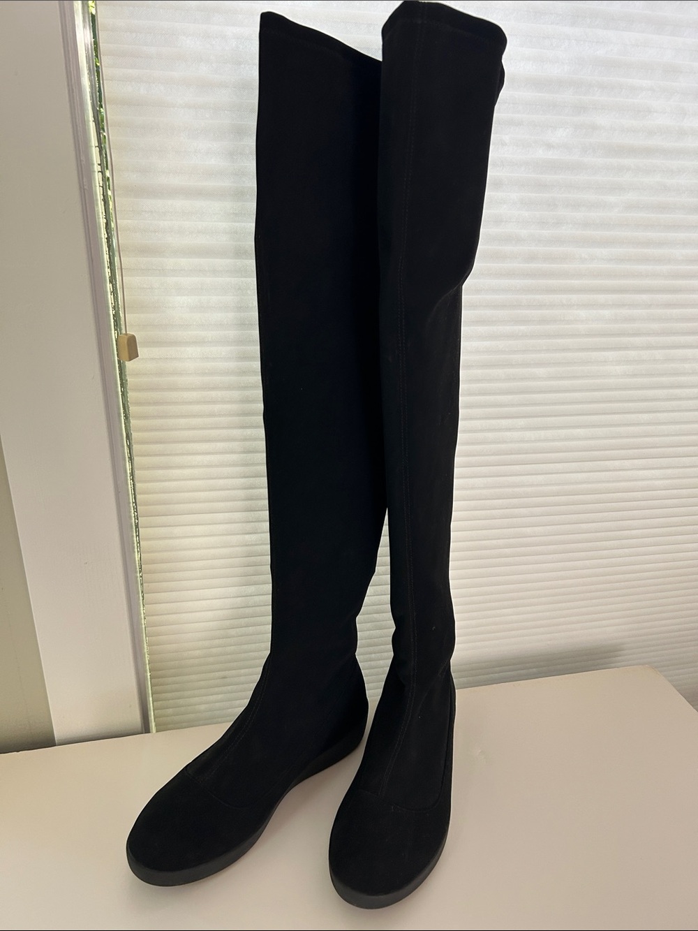 Fitflop Black Over-the-Knee Stretch Boots